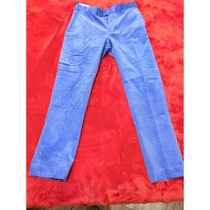 Polo Ralph Lauren Mens 34x32 Deep Periwinkle Corduroy Straight Fit Pants NWT